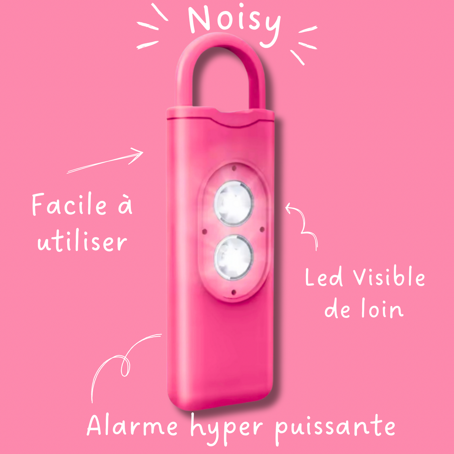 Alarme d'autodéfense Noisy