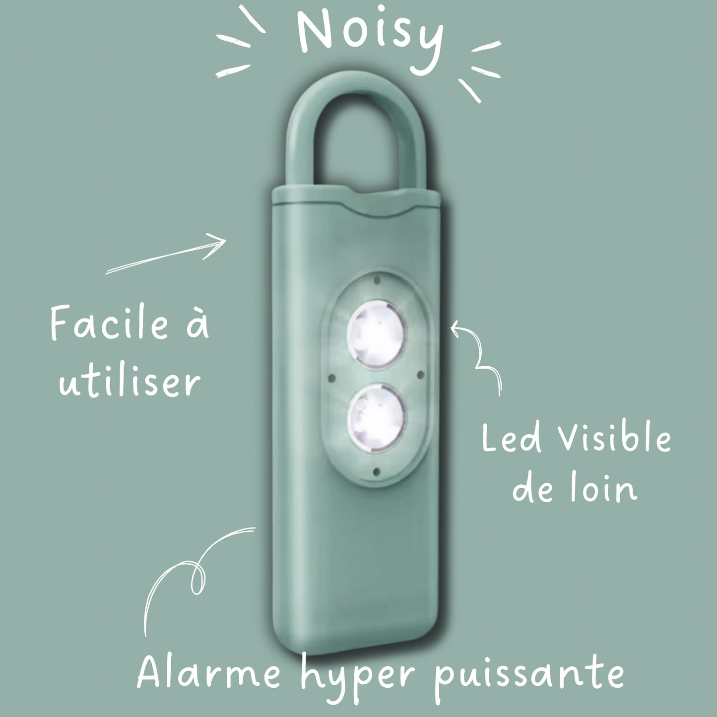 Alarme d'autodéfense Noisy