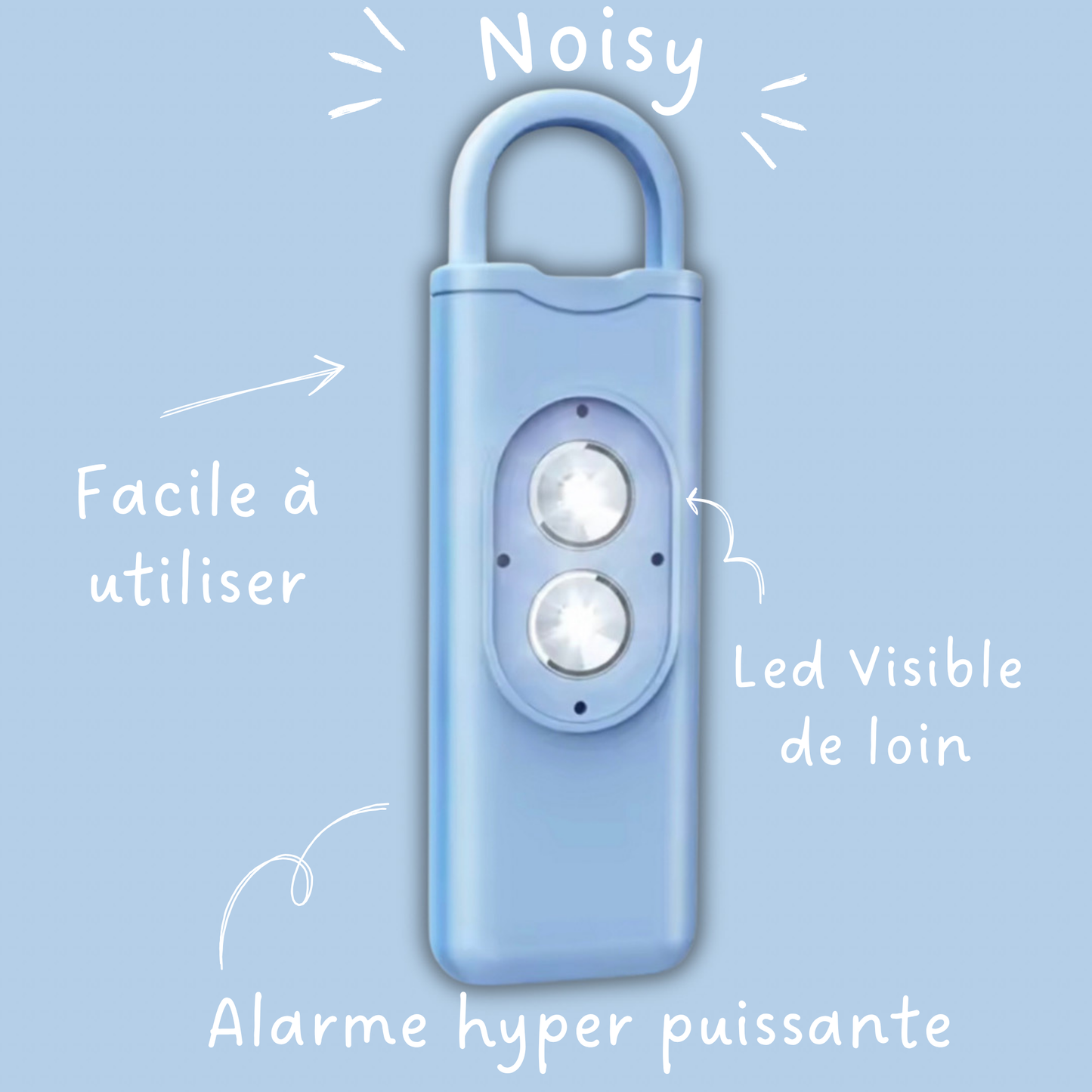 Alarme d'autodéfense Noisy