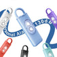 Self Defense Alarm 130DB LEDLight Anti-wolf Alert for Girl Child Women Carrying Scream Loud Panic Alarm Emergency Alarm Keychain